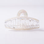 Crystal Pearl Loop Claw Clip