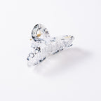 Crystal Pearl Loop Claw Clip