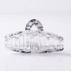 Crystal Pearl Loop Claw Clip