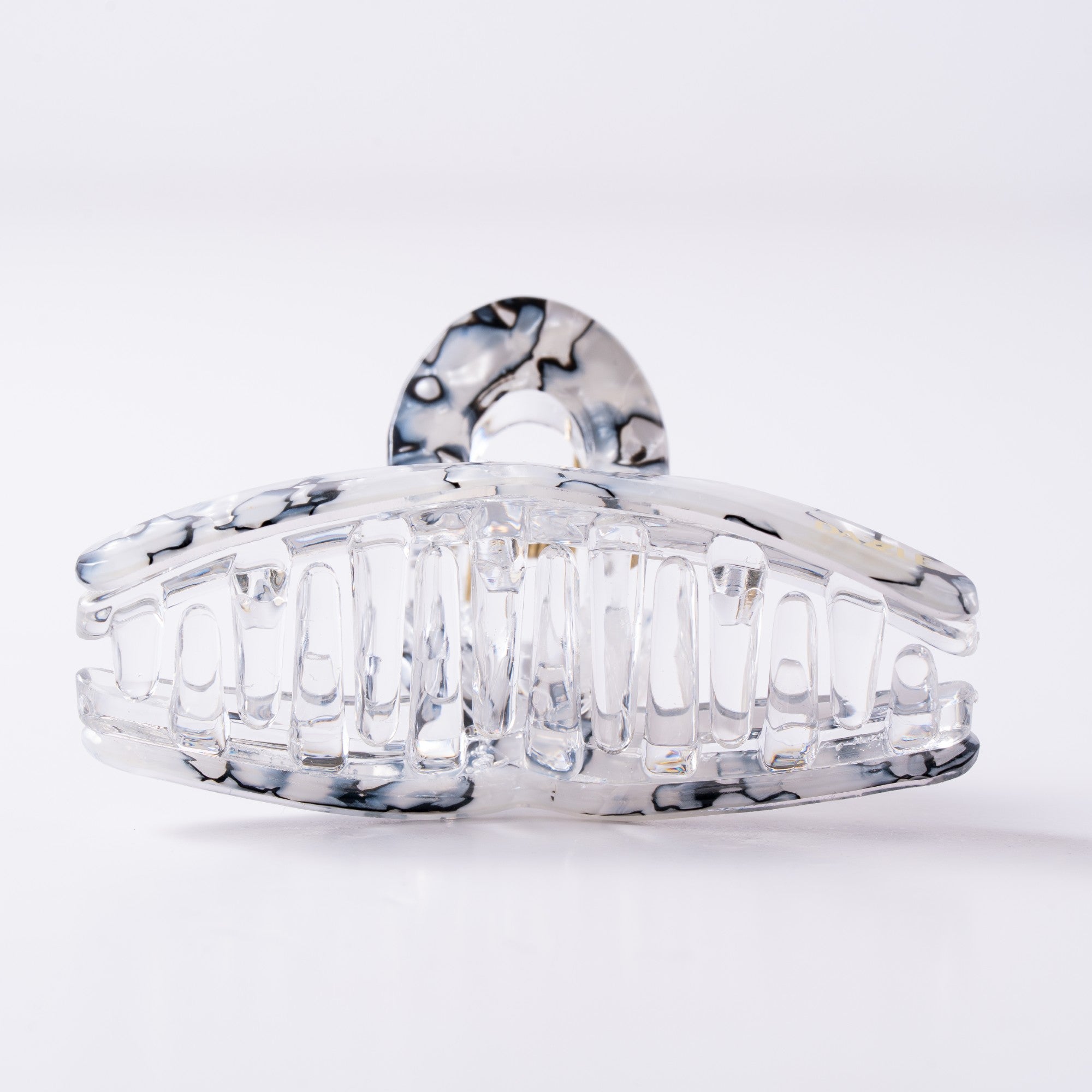 Crystal Pearl Loop Claw Clip