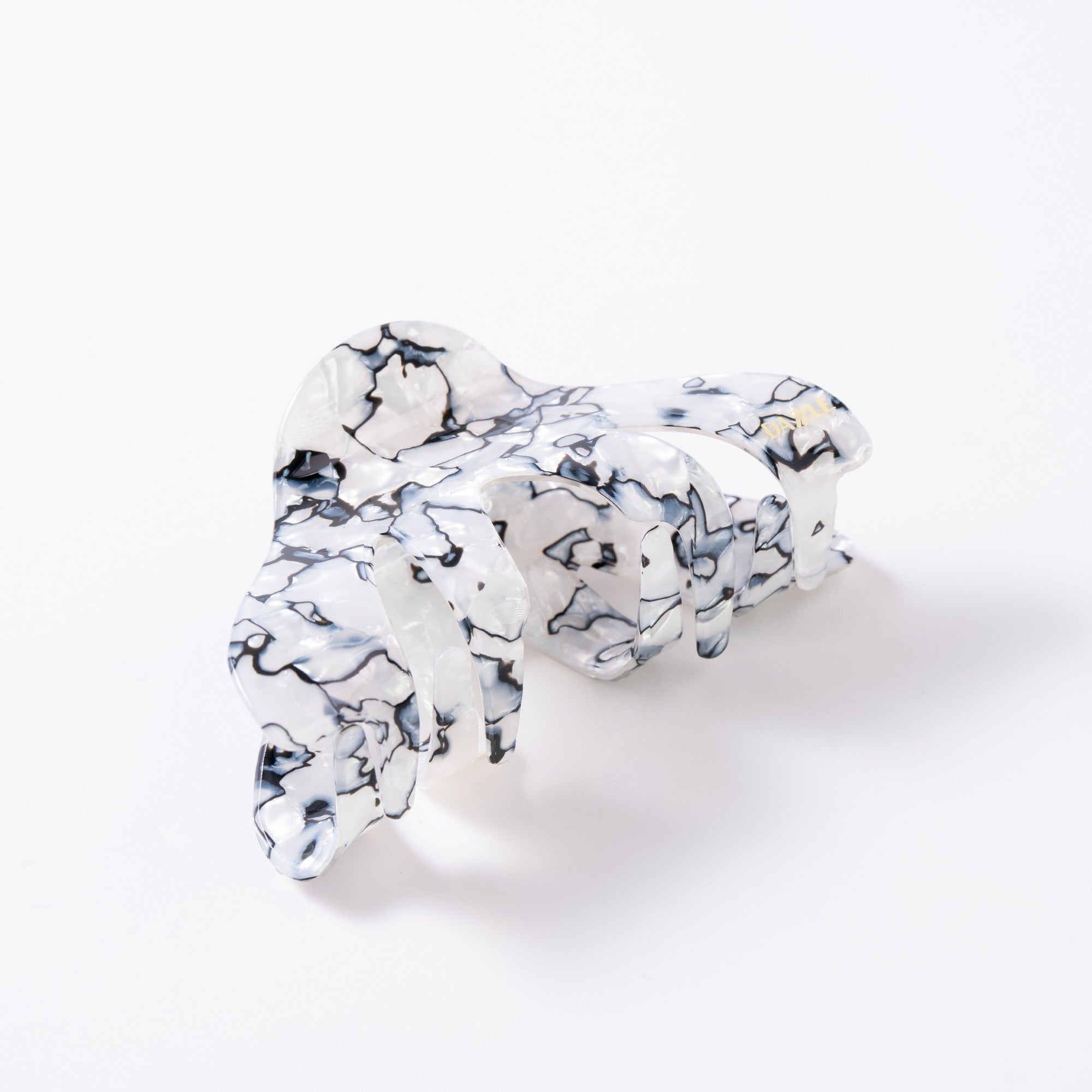 Ivory Wave Hair Claw Clip