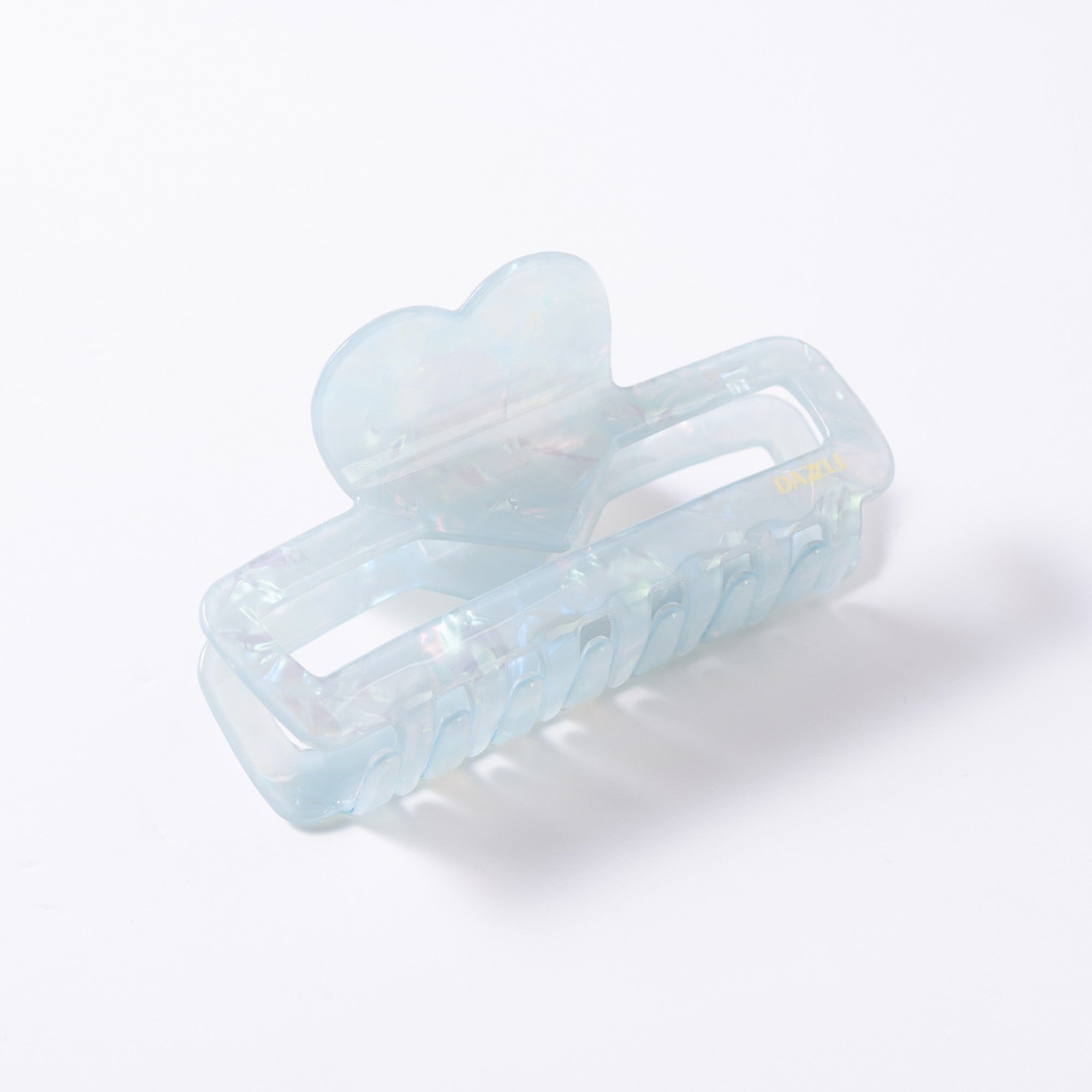 Pearl Heart Claw Clip