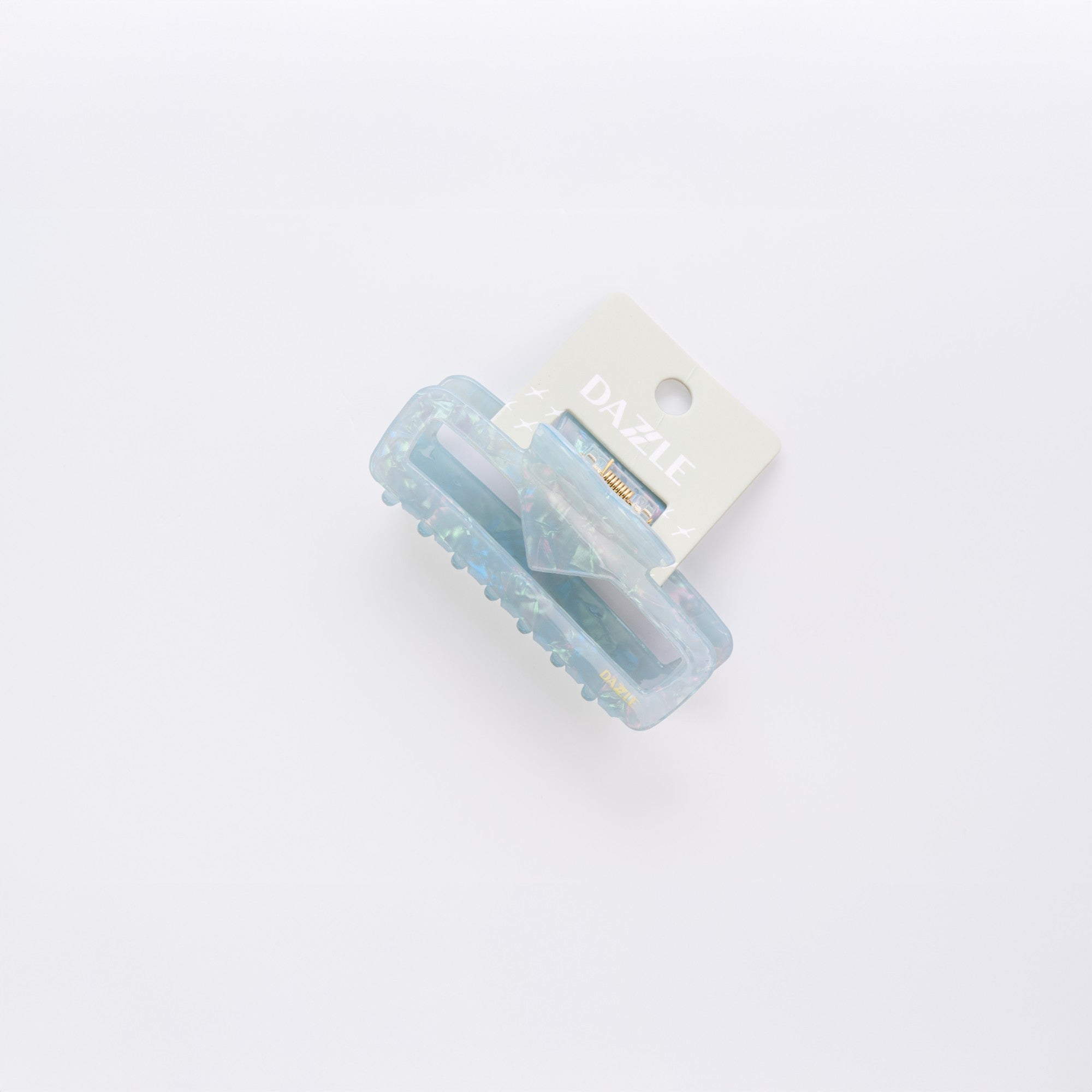 Pearl Heart Claw Clip