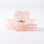 Pearl Heart Claw Clip