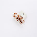 Pearl Heart Claw Clip