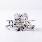 Pearl Heart Claw Clip