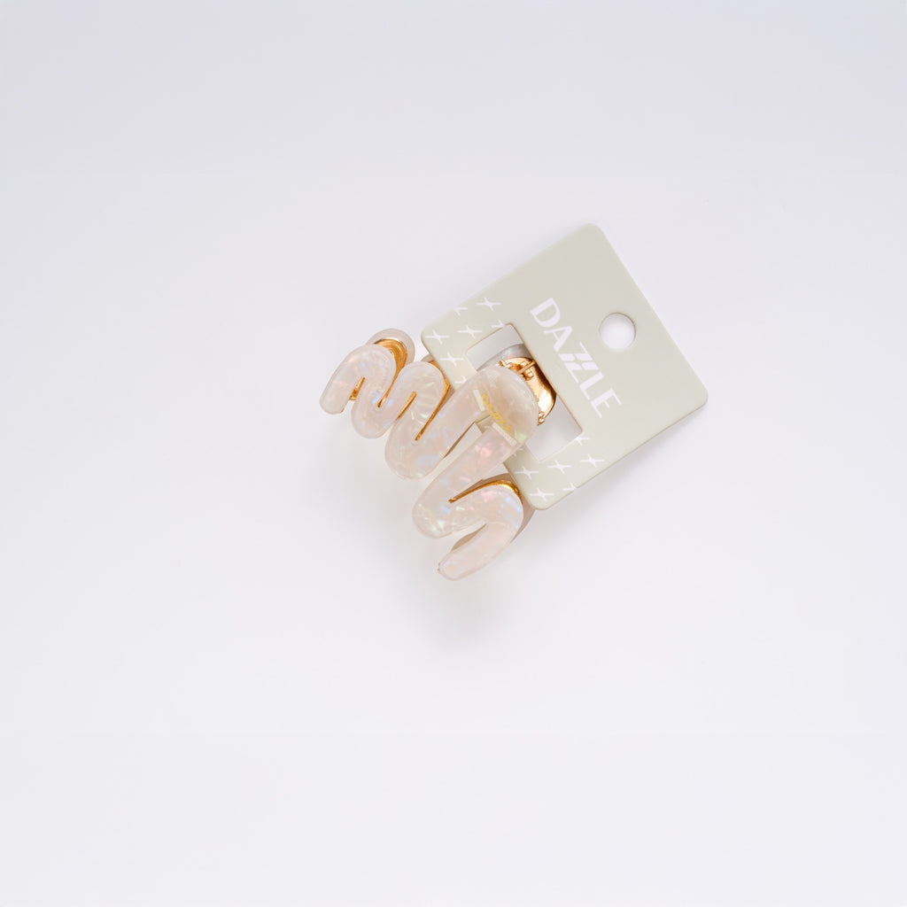 Pearl Wave Claw Clip