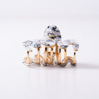 Pearl Wave Claw Clip