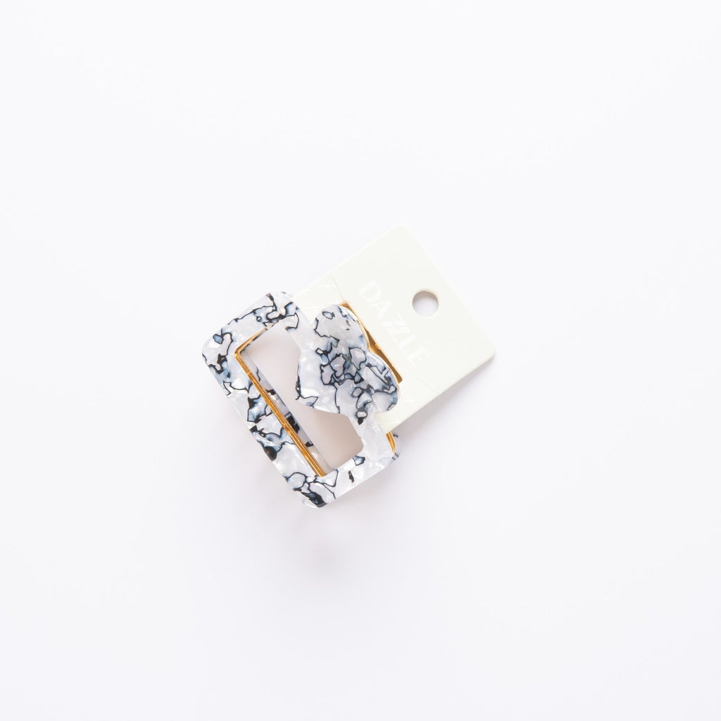 Pearl Heart Luxe Claw Clip