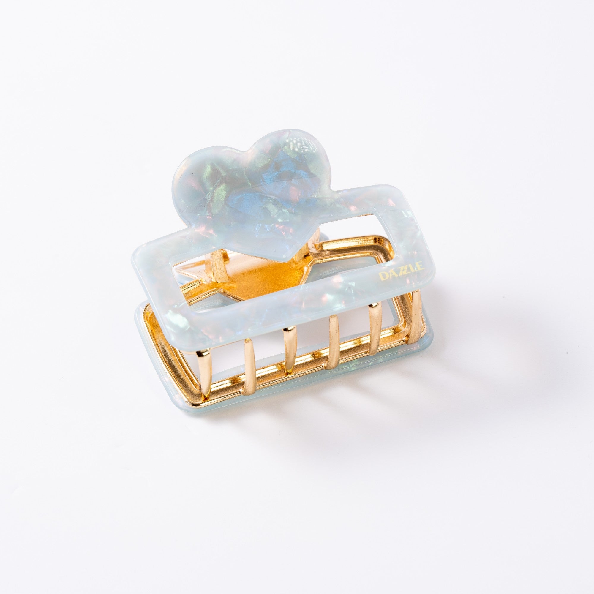 Pearl Heart Luxe Claw Clip
