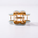 Pearl Heart Luxe Claw Clip