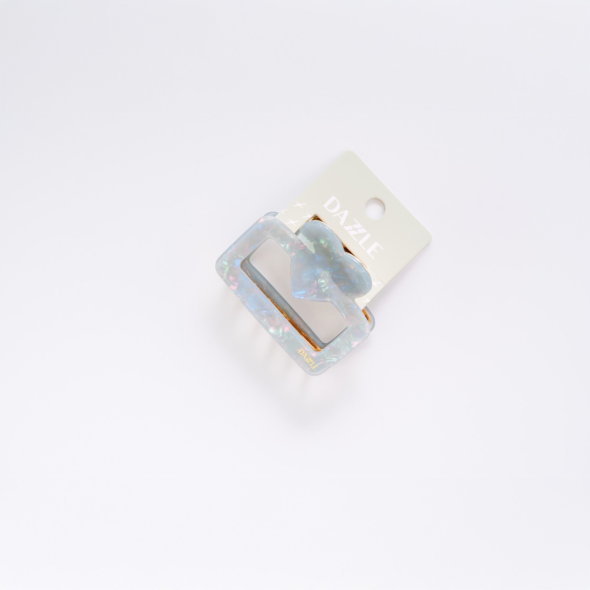 Pearl Heart Luxe Claw Clip