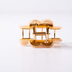 Pearl Heart Luxe Claw Clip