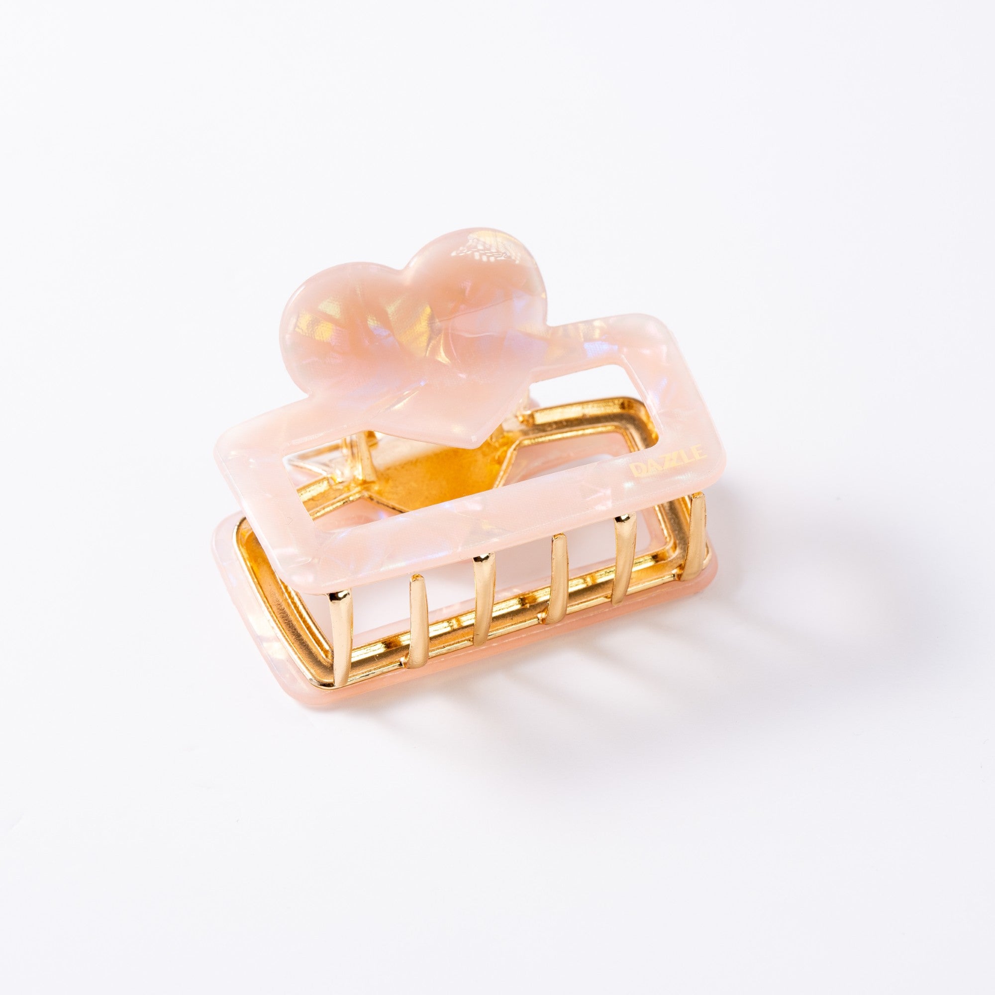 Pearl Heart Luxe Claw Clip