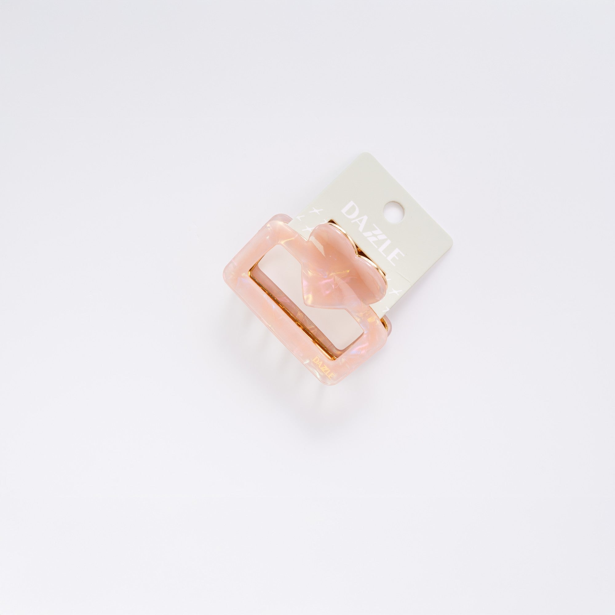 Pearl Heart Luxe Claw Clip