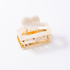 Pearl Heart Luxe Claw Clip