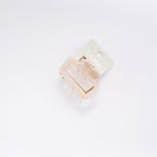 Pearl Heart Luxe Claw Clip