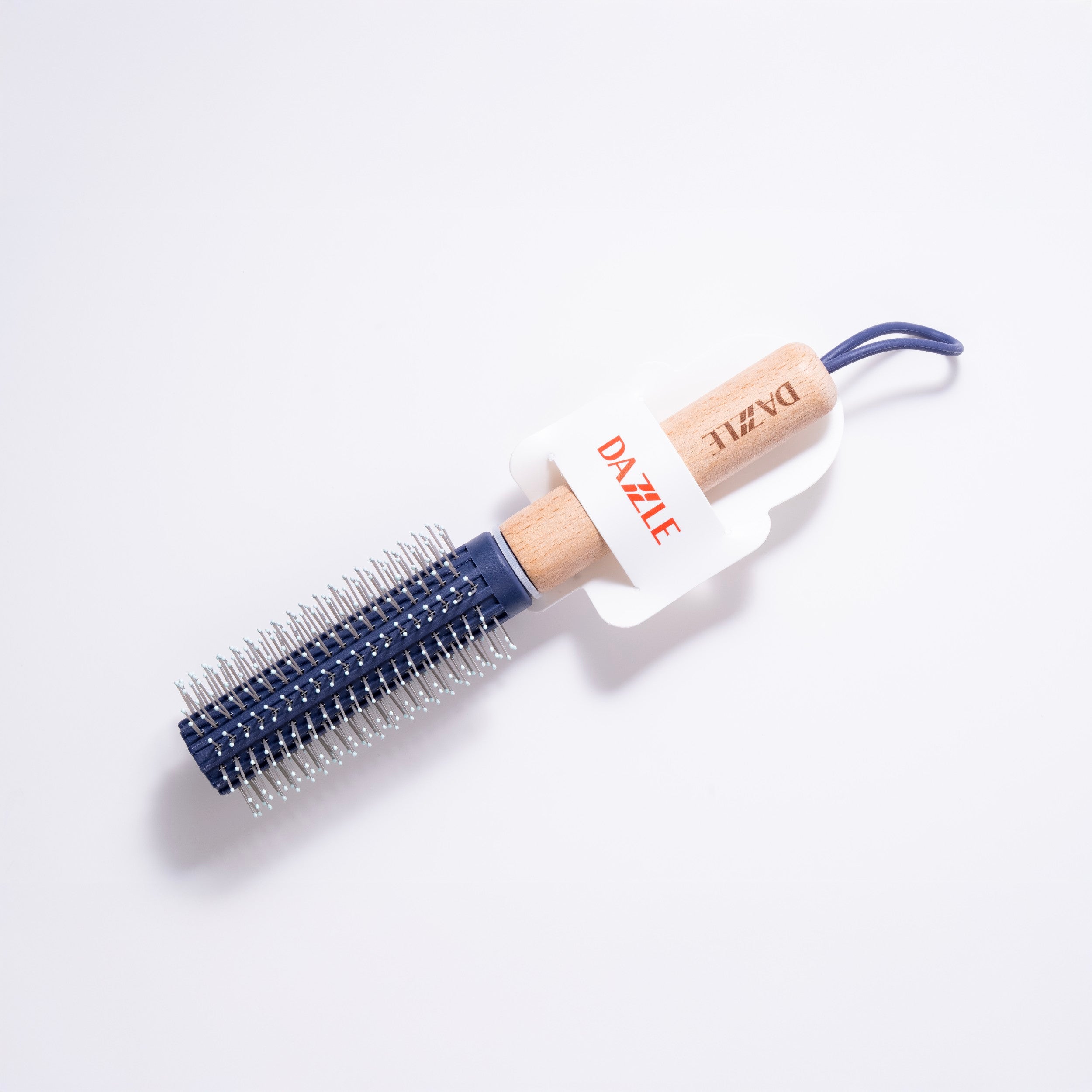 Round Barrel Styling Brush with Wooden Handle