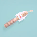 Round Barrel Styling Brush with Wooden Handle
