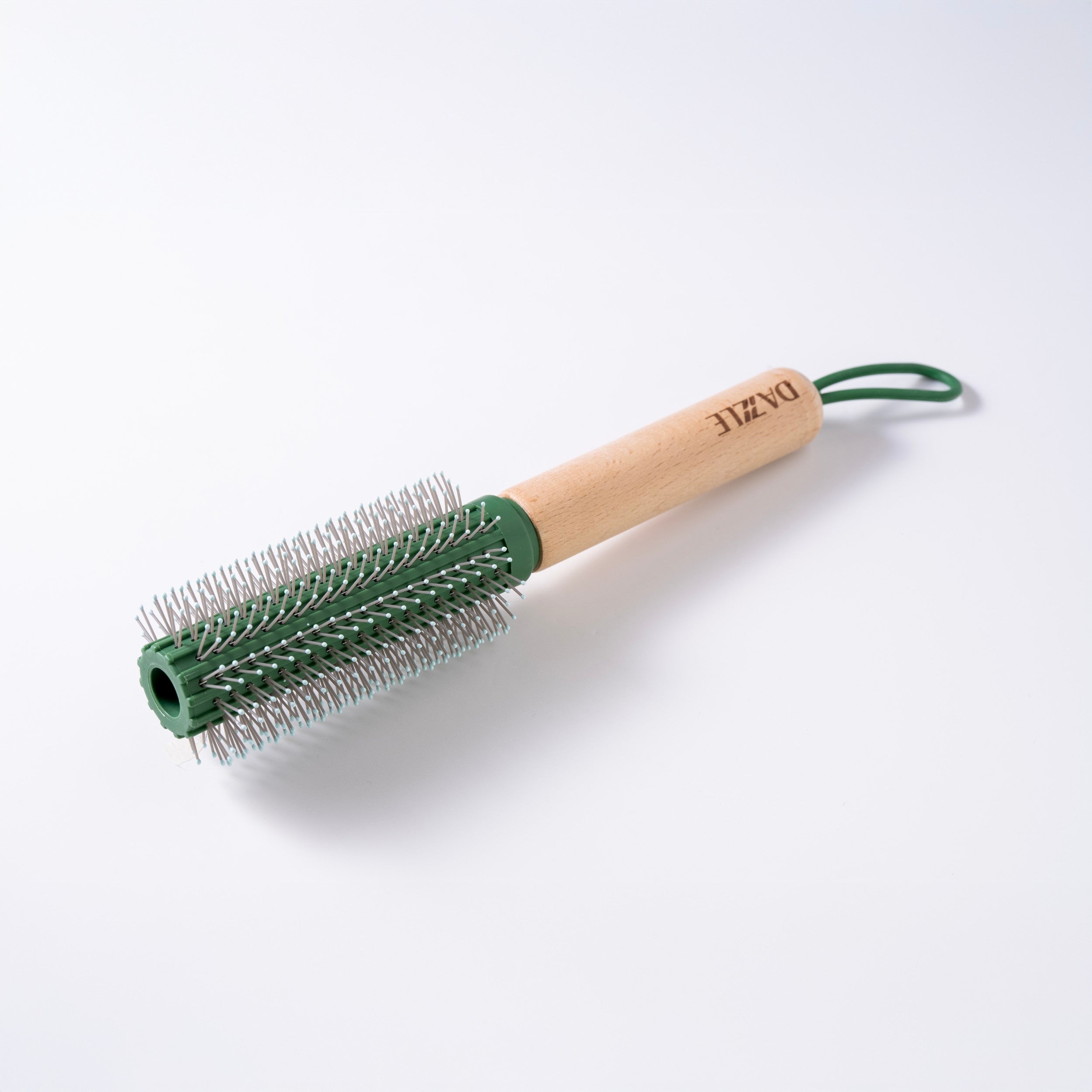 Round Barrel Styling Brush with Wooden Handle