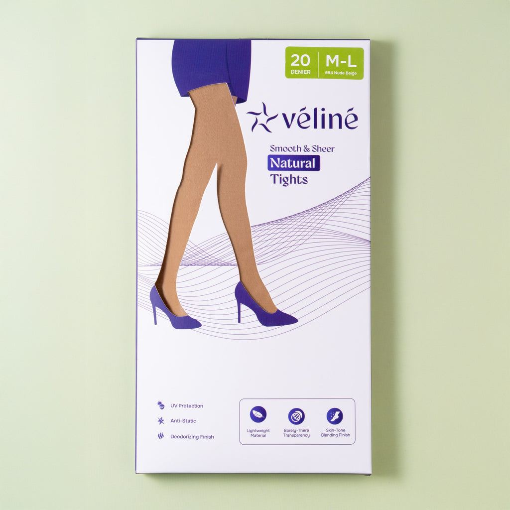 Véliné Smooth & Sheer Natural Tights (20 D)