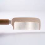 Wide Tooth Detangling Comb with Wooden Handle