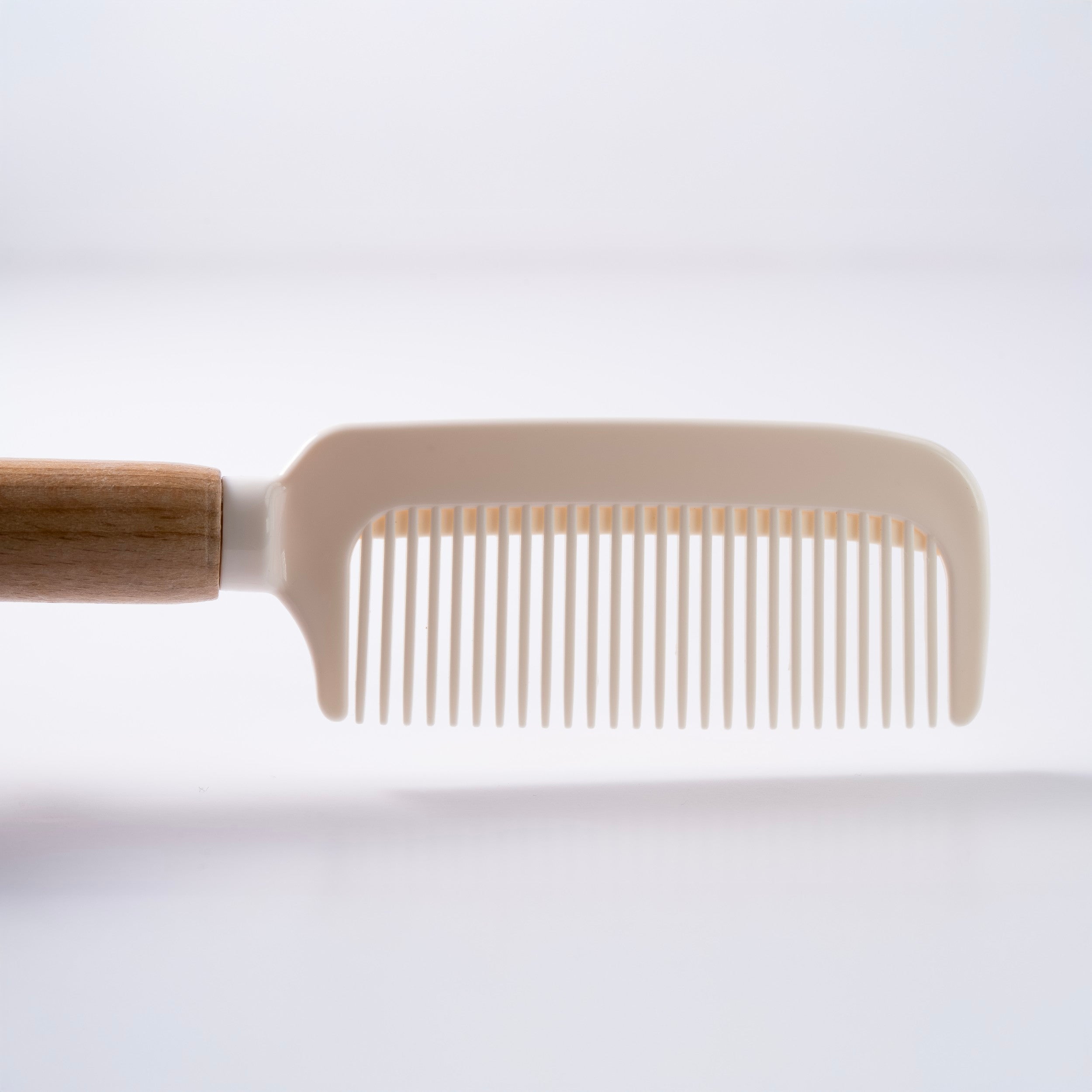 Wide Tooth Detangling Comb with Wooden Handle