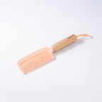 Wide Tooth Detangling Comb with Wooden Handle