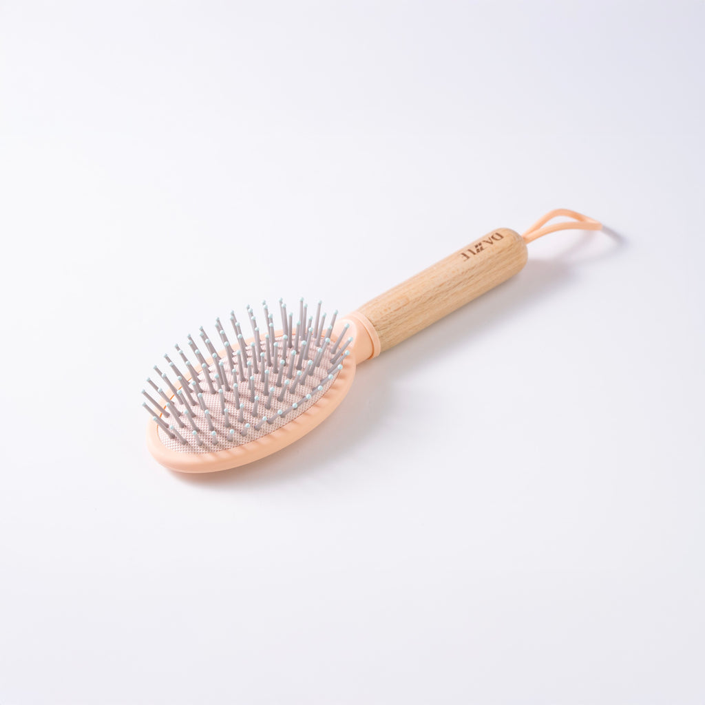Wooden Handle Detangling Hair Brush