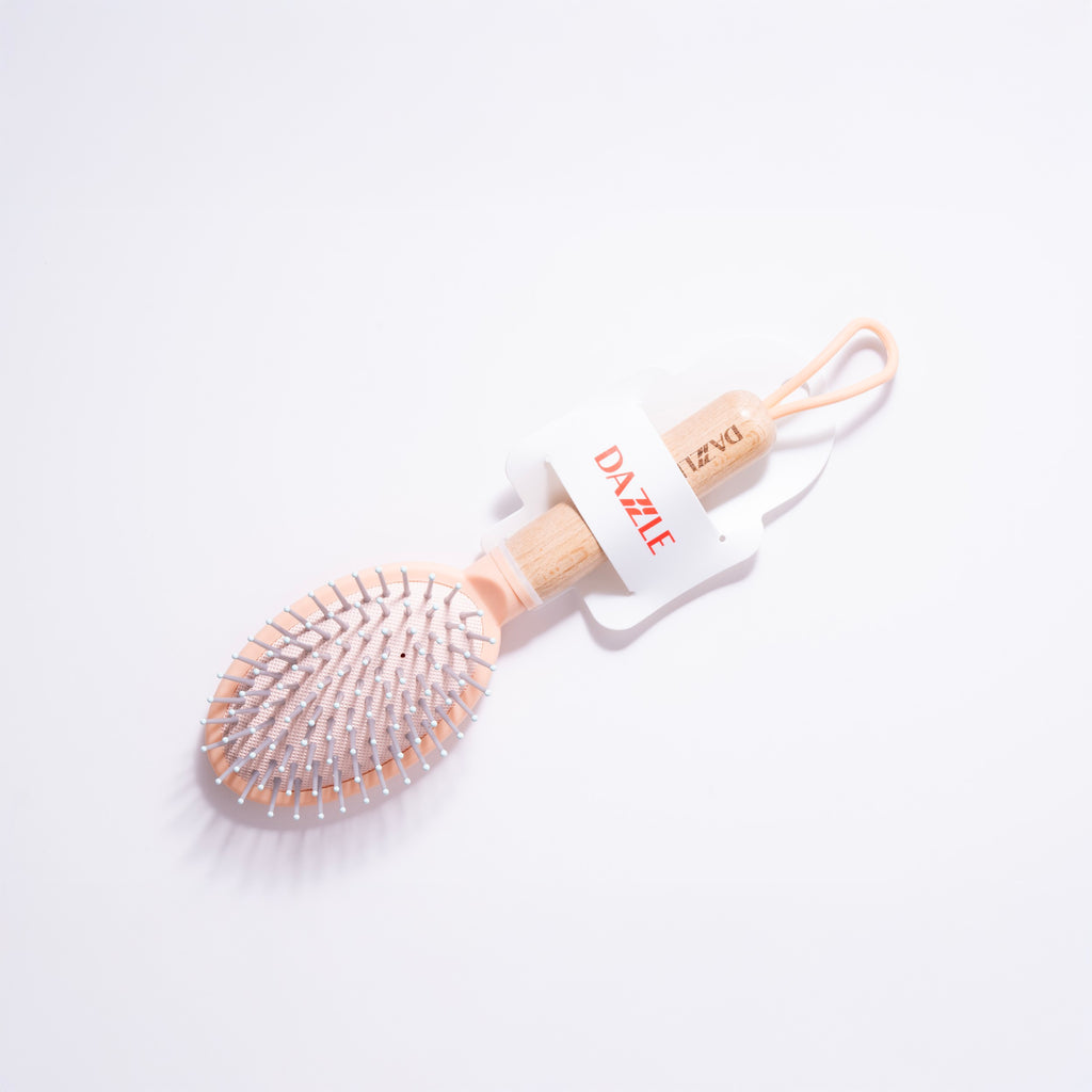 Wooden Handle Detangling Hair Brush