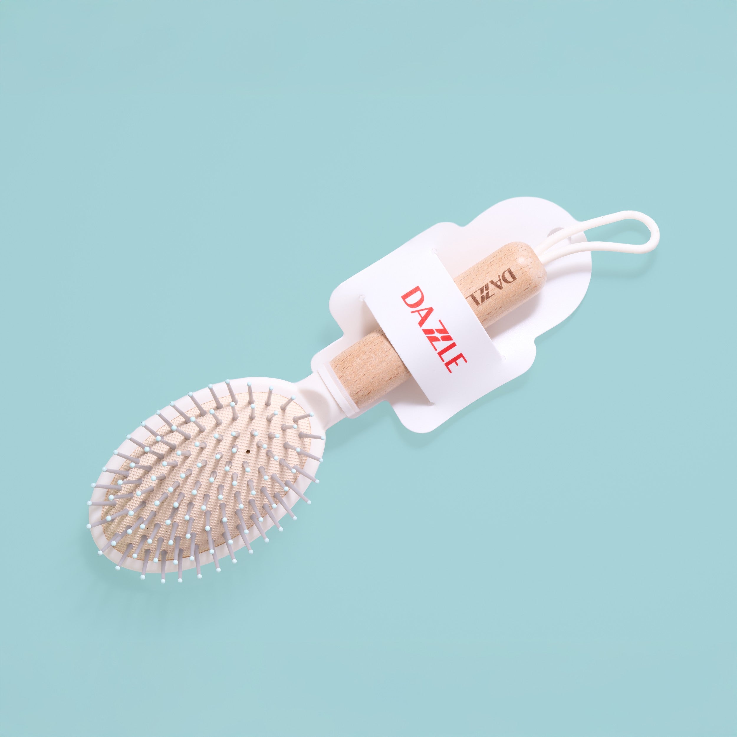 Wooden Handle Detangling Hair Brush
