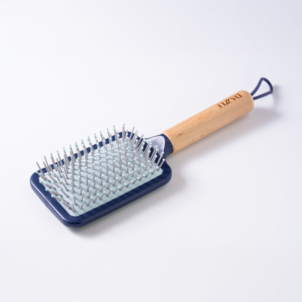 Wooden Handle Detangling Paddle Brush