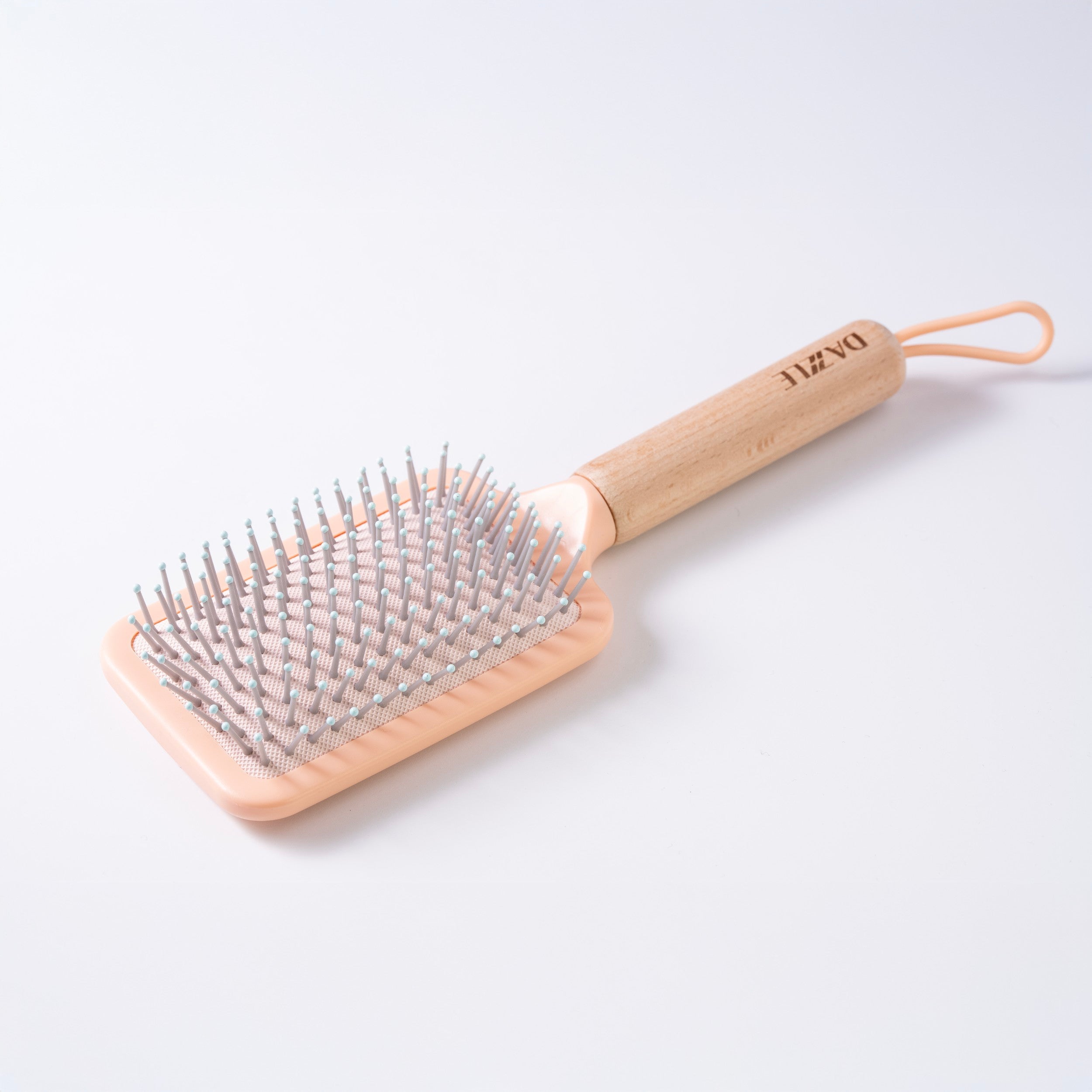 Wooden Handle Detangling Paddle Brush