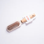 Wooden Handle Mini Detangling Hair Brush