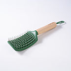 Wooden Handle Paddle Hair Brush