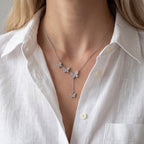 Butterfly Drop Necklace