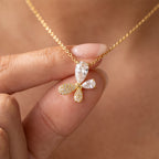 Bow Drop Pendant Necklace